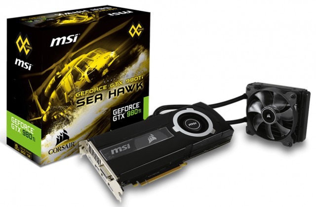 MSI GeForce GTX 980 Ti SEA HAWK