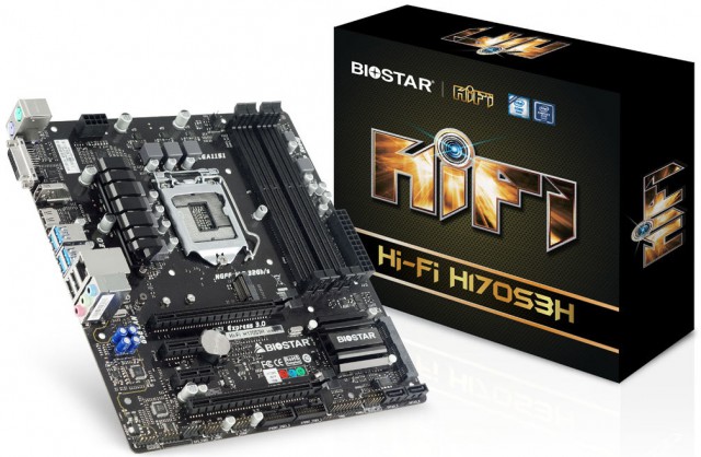 BIOSTAR Hi-Fi H170S3H