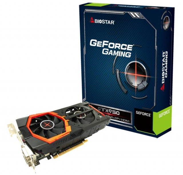 BIOSTAR GeForce GTX 950 VN9505XPX1