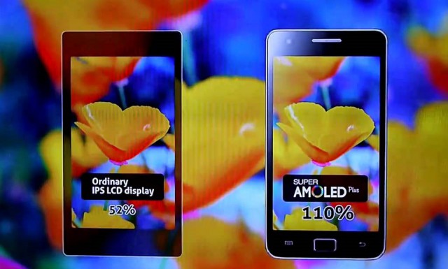 AMOLED vs LCD