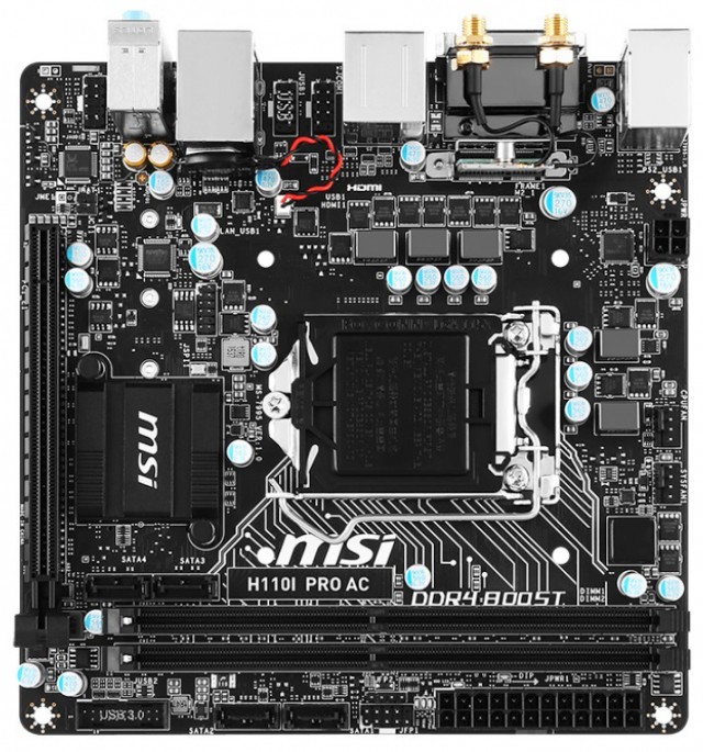 MSI H110I PRO AC