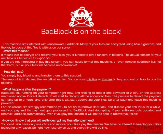 Badblock