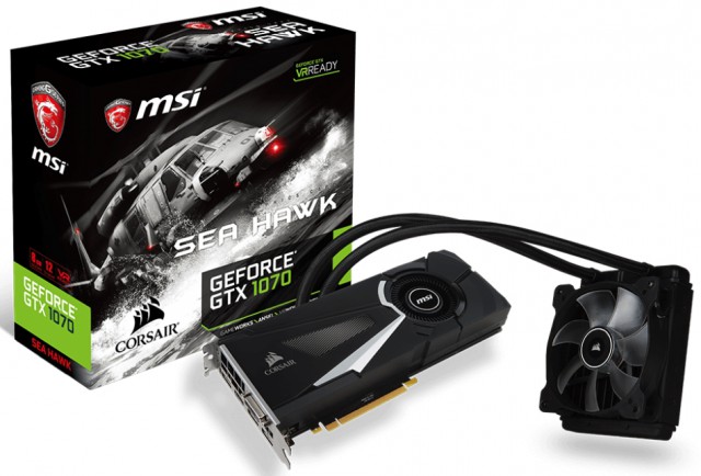 MSI GeForce GTX 1070 SEA HAWK X