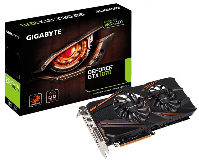 GIGABYTE GeForce GTX 1070 WINDFORCE OC