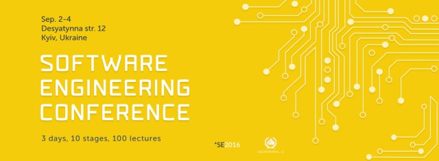 Software Engineering Conference 2016
