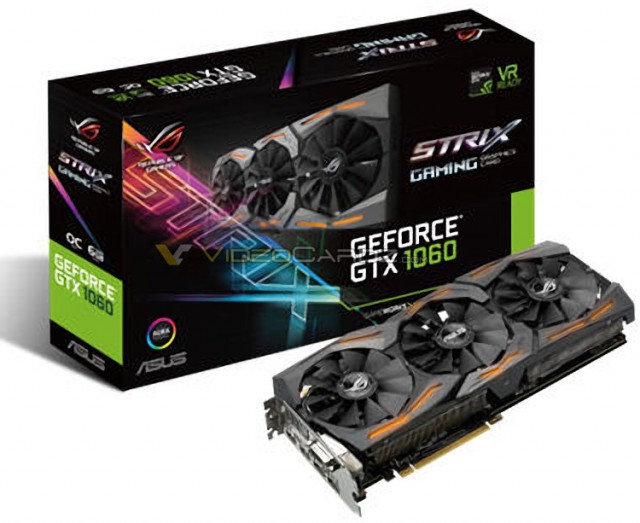 ASUS GeForce GTX 1060 STRIX GAMING