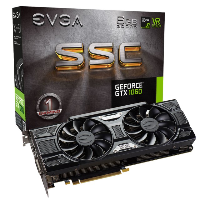 EVGA GeForce GTX 1060 SSC GAMING ACX 3.0