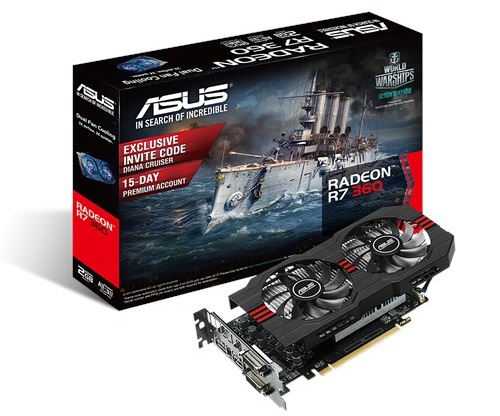 ASUS Radeon R7 360 R7360-2GD5-V2