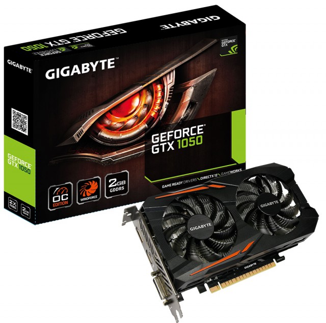 GIGABYTE GeForce GTX 1050 OC 2G