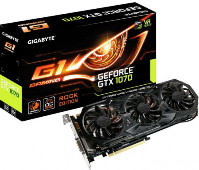 GIGABYTE GeForce GTX 1080 G1 ROCK 8G