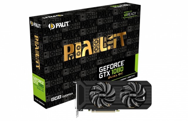 Palit GeForce GTX 1080 Dual OC Edition