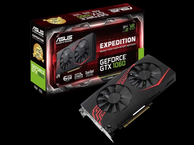 ASUS Expedition GeForce GTX 1060 6GB (EX-GTX1060-6G)