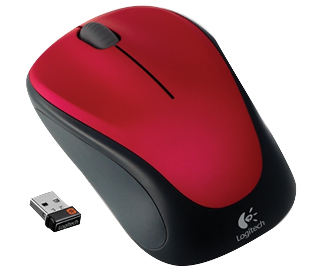 Logitech Wireless Mouse M235 Red