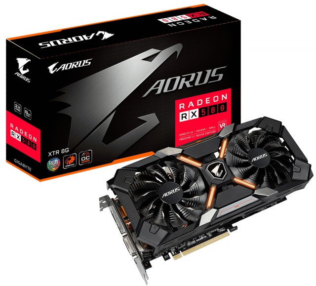 AORUS Radeon RX580 XTR 8G