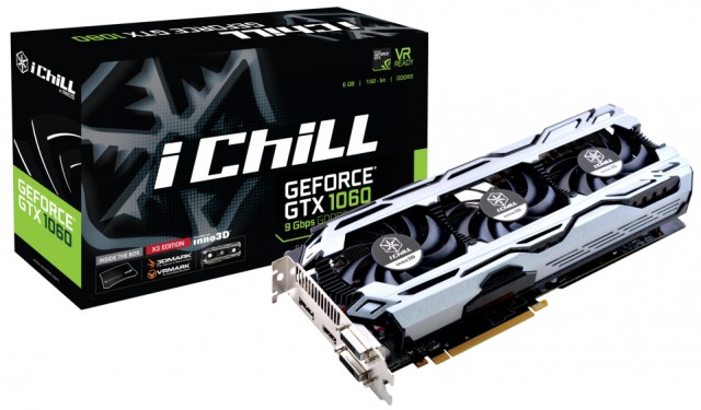 Inno3D iChill GeForce GTX 1060 6GB 9Gbps X3 V2