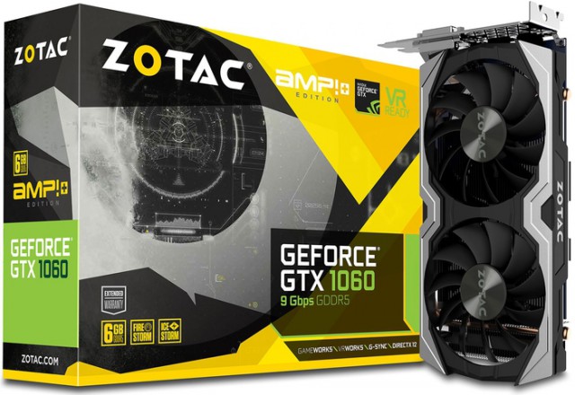 ZOTAC GeForce GTX 1060 AMP+