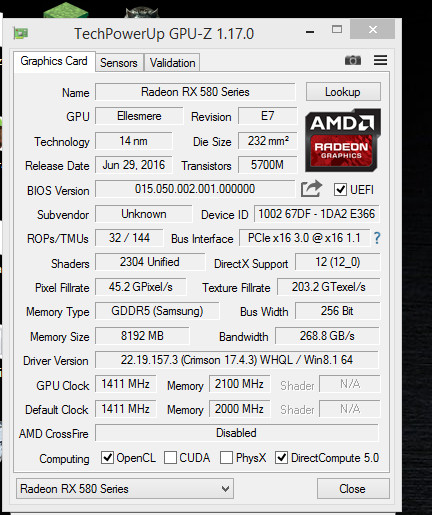 AMD Radeon RX 480