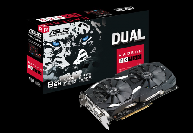 ASUS Dual Radeon RX 580 8GB