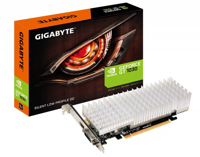 GIGABYTE GeForce GT 1030 Silent Low Profile 2G