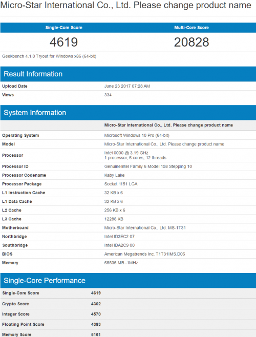 Intel Coffee Lake-S