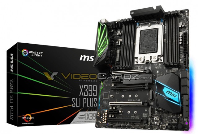 MSI Reveals X399 SLI Plus