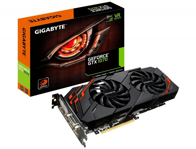 GIGABYTE GeForce GTX 1070 WINDFORCE 8G