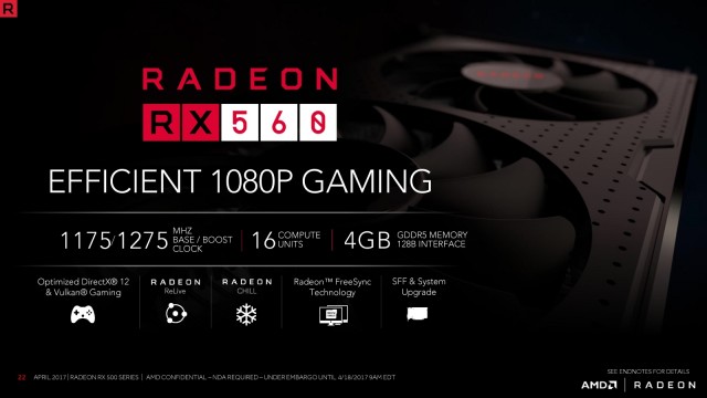 AMD Radeon RX 560