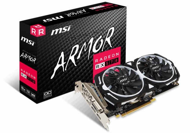 MSI Radeon RX 570 ARMOR 8G OC Edition