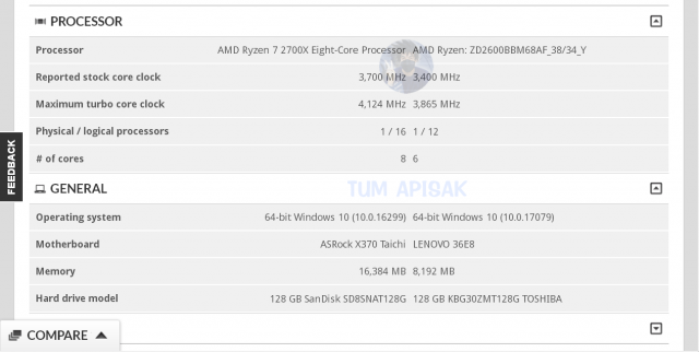 AMD Ryzen 7 2700X