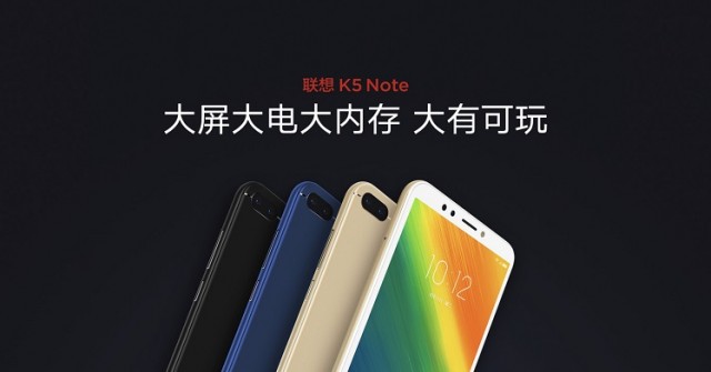 Lenovo K5 Note (2018) + A5