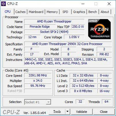 AMD Ryzen Threadripper 2990X