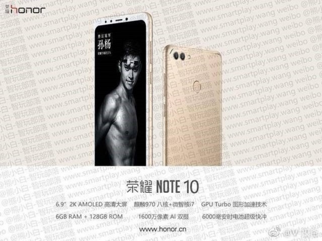 Honor Note 10