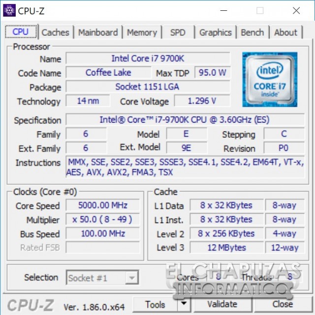 Intel Core i7-9700K