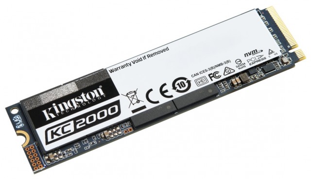 Kingston KC2000 NVMe PCIe SSD