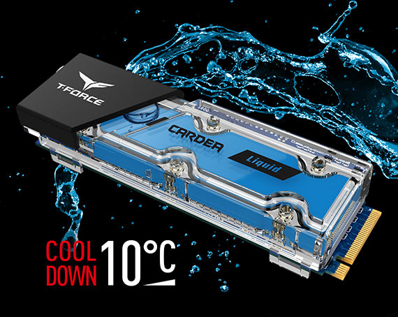 TEAMGROUP T-FORCE CARDEA Liquid M.2 PCIe SSD