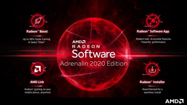 AMD Radeon Software Adrenalin 2020 Edition