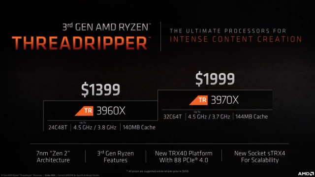 AMD Ryzen Threadripper 3900