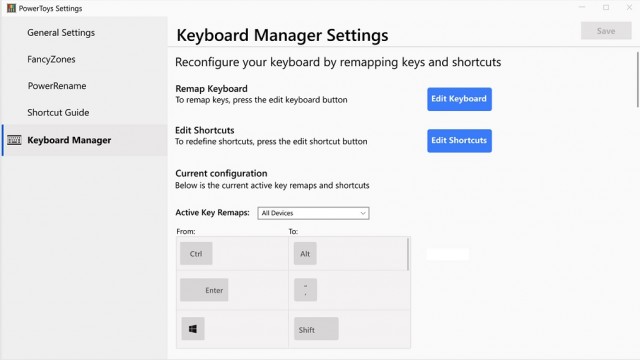 Keyboard Manager