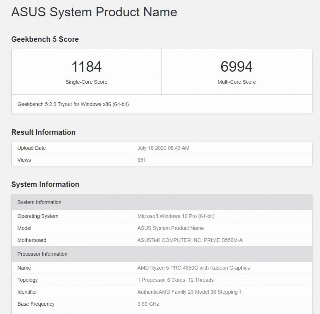 AMD Ryzen 3 PRO 4350G