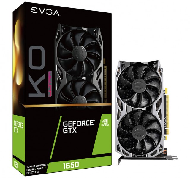 EVGA GeForce GTX 1650 KO ULTRA GDDR6 GAMING