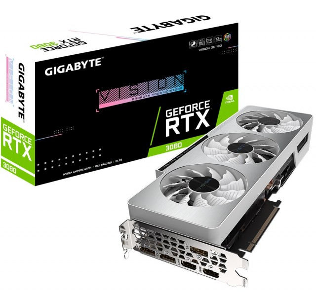 GIGABYTE GeForce RTX 3080 VISION OC 10G