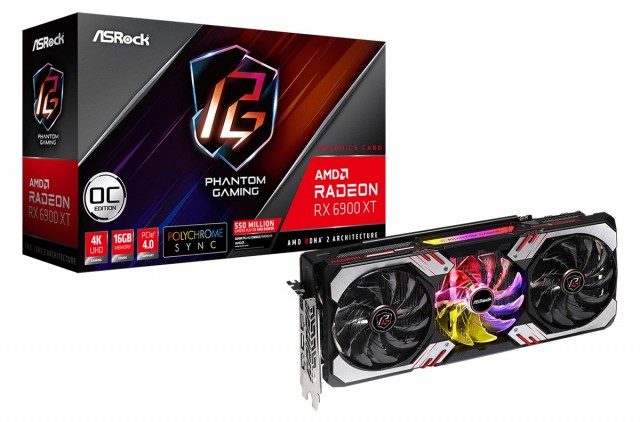 ASRock Radeon RX 6900 XT Phantom Gaming D 16G OC