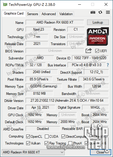 AMD Radeon RX 6600