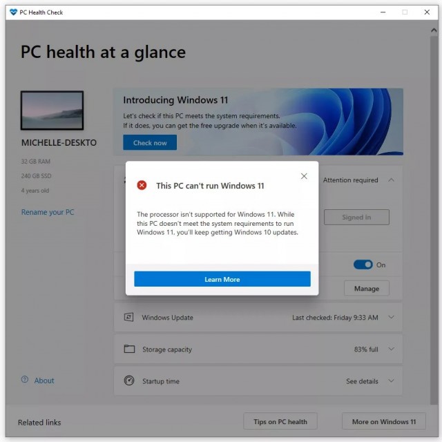 PC Health Check