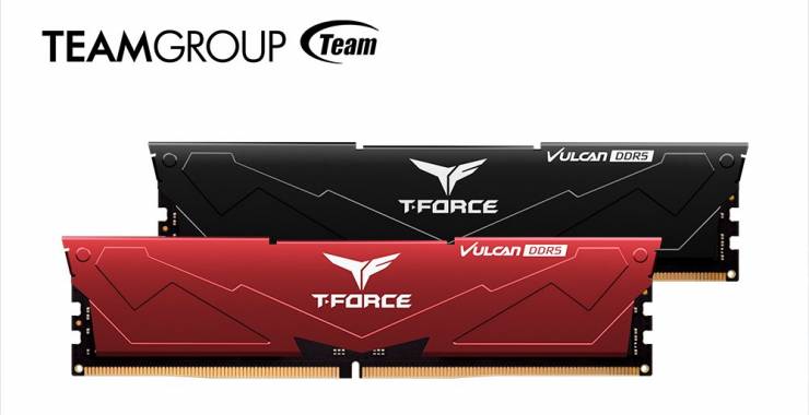 TEAMGROUP T-FORCE VULCAN DDR5 GAMING MEMORY