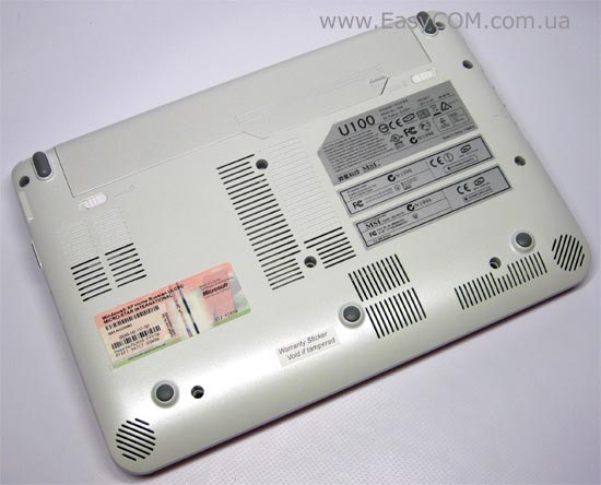 MSI U100 Wind