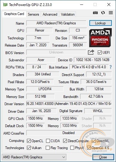 Acer Swift 3 SF314-42