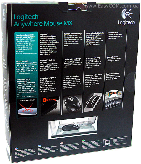 Logitech Anywhere Mouse MX