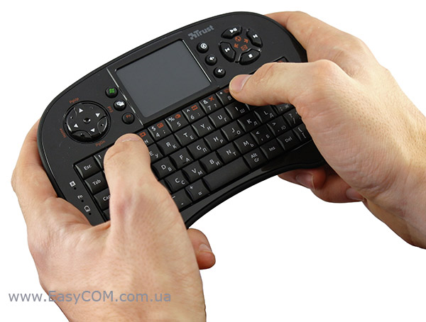 Trust Tocamy Wireless Entertainment Keyboard