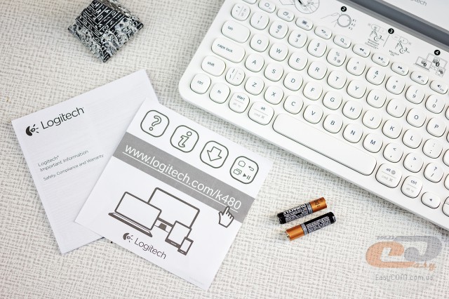 Logitech Bluetooth Multi-Device Keyboard К480